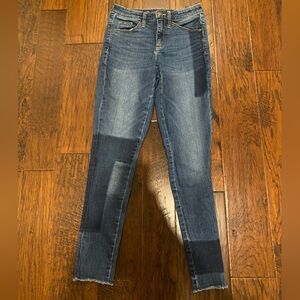 Universal threads patchwork jeans